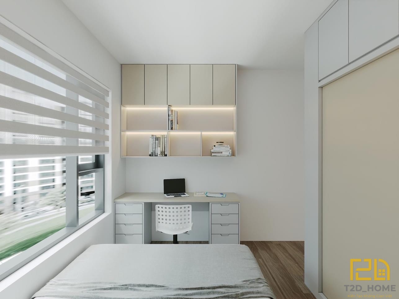 Kích thước giường là yếu tố vô cùng quan trọng khi thiết kế phòng ngủ